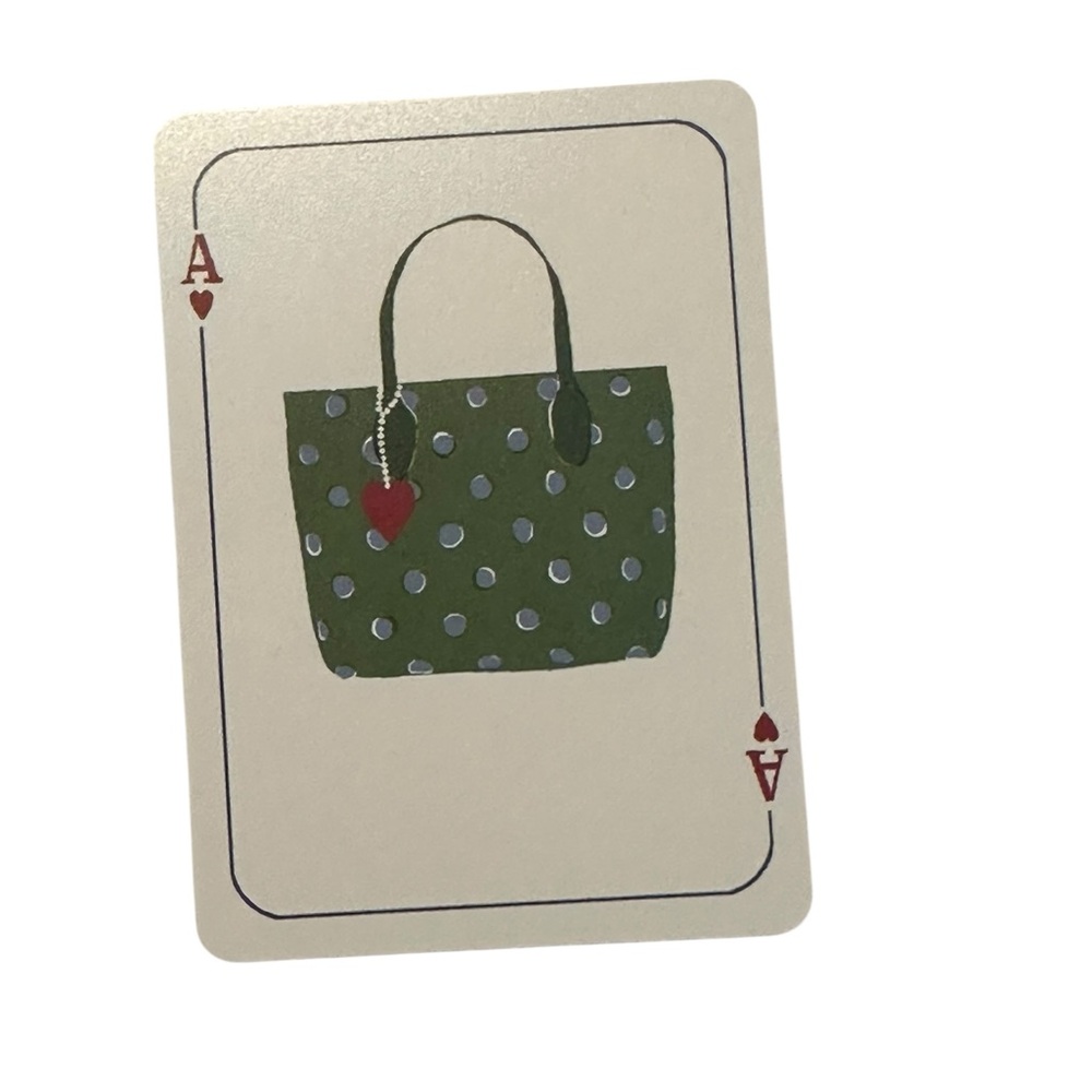 Kate Spade Ace of Hearts Playing Card